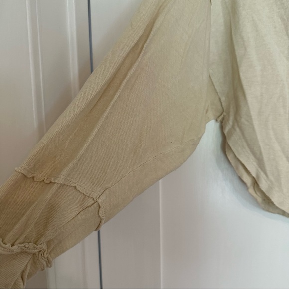 Free People Oversized Cropped Top - Picture 3 of 4